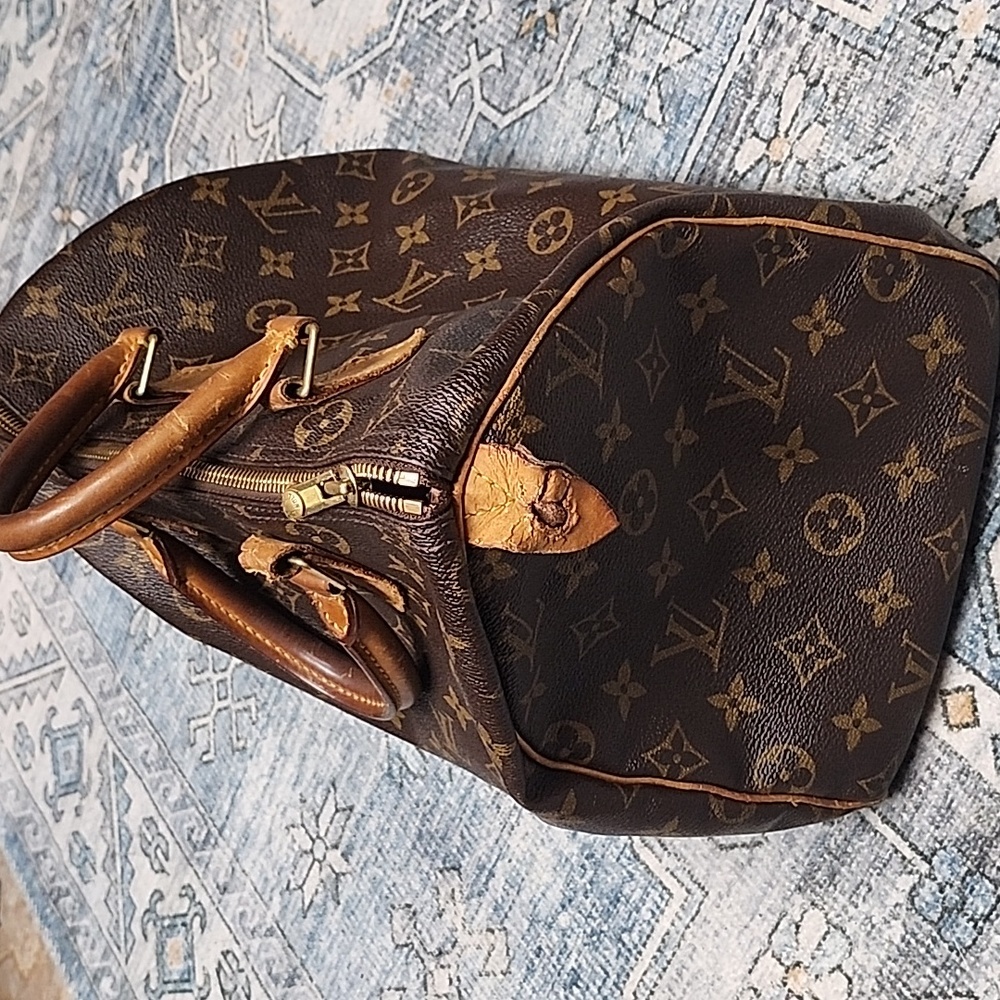 Louis Vuitton Brown Monogram Bag - Picture 3 of 10